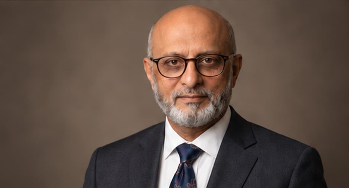 Portrait of Nadeem Khan, Broker